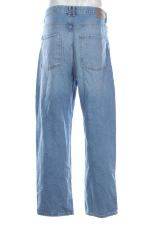 Blugi de bărbați Bershka, Mărime L, Culoare Albastru, Preț 123,99 Lei
