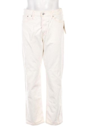 Męskie jeansy H&M, Rozmiar L, Kolor ecru, Cena 166,99 zł