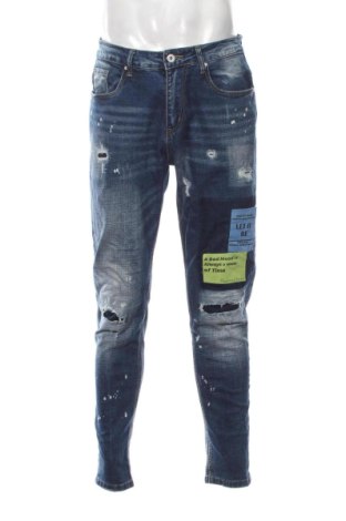 Blugi de bărbați Unbranded, Mărime M, Culoare Albastru, Preț 123,99 Lei