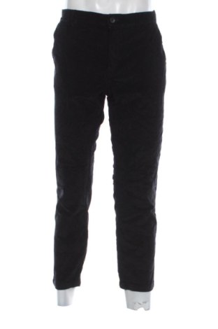 Pantaloni raiați de bărbați Mango, Mărime L, Culoare Negru, Preț 129,99 Lei