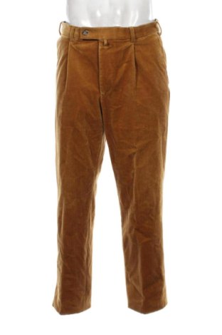 Pantaloni raiați de bărbați Unbranded, Mărime L, Culoare Galben, Preț 44,75 Lei
