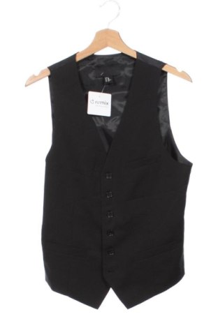 Мъжки елек H&M, Размер M, Цвят Черен, Цена 7,66 €