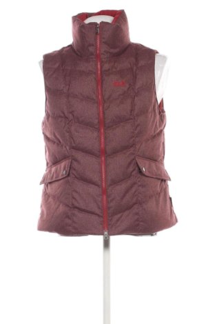 Damenweste Jack Wolfskin, Größe XL, Farbe Rot, Preis 54,99 €