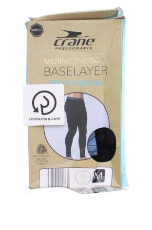 Pánske legíny  Crane, Veľkosť M, Farba Čierna, Cena  21,95 €