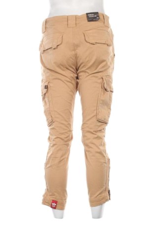 Pantaloni de bărbați Alpha Industries, Mărime M, Culoare Bej, Preț 494,99 Lei