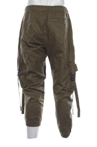 Męskie spodnie Bershka, Rozmiar L, Kolor Zielony, Cena 104,99 zł