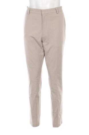 Męskie spodnie H&M, Rozmiar L, Kolor Beżowy, Cena 104,99 zł