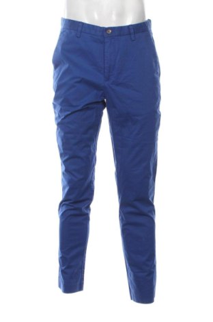 Męskie spodnie H&M, Rozmiar L, Kolor Niebieski, Cena 48,23 zł