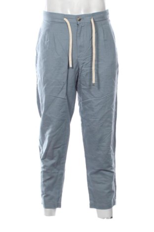Pantaloni de bărbați Mango, Mărime L, Culoare Albastru, Preț 235,99 Lei