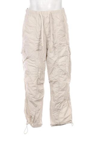 Męskie spodnie Pull&Bear, Rozmiar M, Kolor Beżowy, Cena 33,99 zł