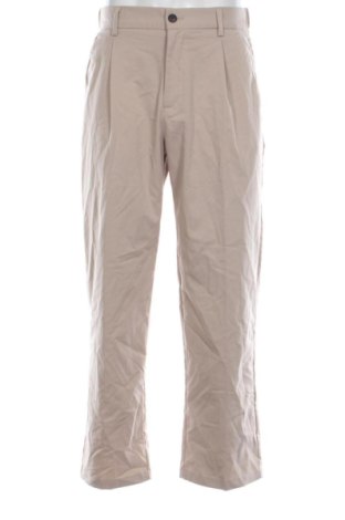 Мъжки панталон Pull&Bear, Размер M, Цвят Екрю, Цена 32,21 €