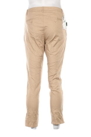 Pantaloni de bărbați United Colors Of Benetton, Mărime L, Culoare Bej, Preț 342,99 Lei