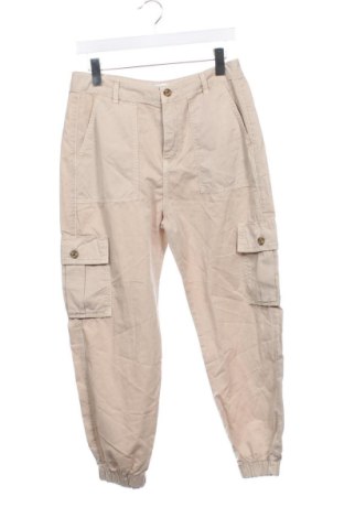 Męskie spodnie Zara, Rozmiar M, Kolor Beżowy, Cena 72,99 zł
