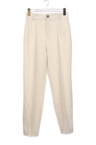 Męskie spodnie Zara, Rozmiar S, Kolor ecru, Cena 72,99 zł