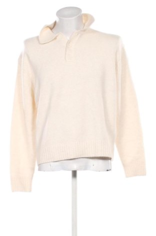 Herrenpullover Bershka, Größe M, Farbe Beige, Preis € 37,99