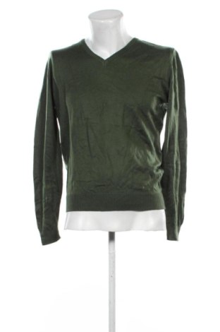 Pánsky sveter  Cotton&silk, Veľkosť L, Farba Zelená, Cena  21,95 €