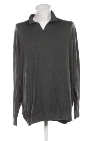 Herrenpullover Dressmann, Größe 5XL, Farbe Grün, Preis 31,99 €