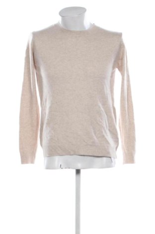 Мъжки пуловер Jean Louis Francoise, Размер M, Цвят Бежов, Цена 23,00 €