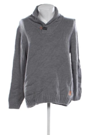 Herrenpullover John Baner, Größe XXL, Farbe Grau, Preis € 23,99
