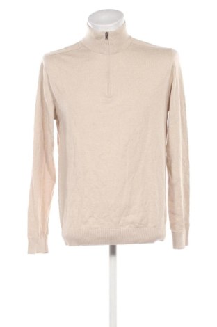 Pulover de bărbați Selected, Mărime L, Culoare Ecru, Preț 196,99 Lei