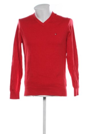 Męski sweter Tommy Hilfiger, Rozmiar M, Kolor Czerwony, Cena 549,99 zł