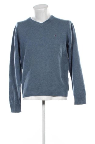 Herrenpullover Tommy Hilfiger, Größe L, Farbe Blau, Preis 47,96 €