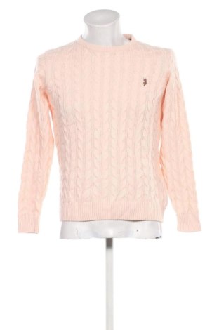 Pulover de bărbați U.S. Polo Assn., Mărime M, Culoare Roz, Preț 443,99 Lei