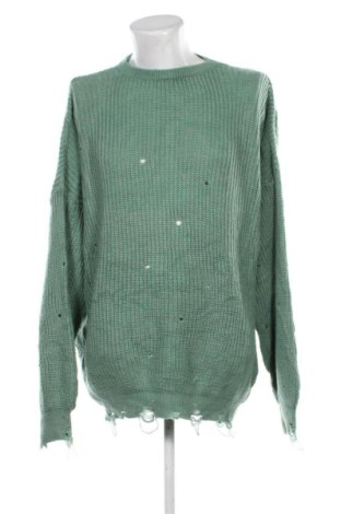 Herrenpullover Unbranded, Größe 4XL, Farbe Grün, Preis 23,99 €