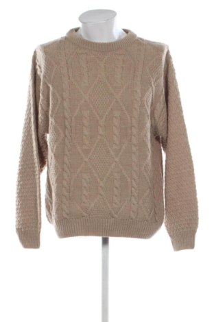 Herrenpullover Unbranded, Größe L, Farbe Beige, Preis 23,99 €