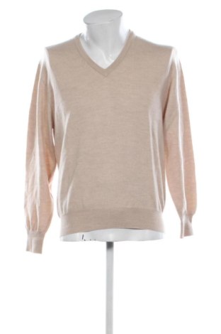 Herrenpullover Unbranded, Größe L, Farbe Beige, Preis 23,99 €