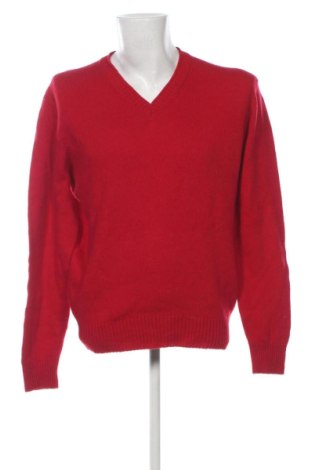 Herrenpullover United Colors Of Benetton, Größe L, Farbe Rot, Preis 31,99 €