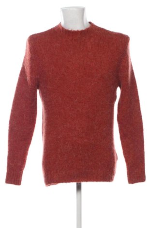 Pulover de bărbați Zara, Mărime M, Culoare Roșu, Preț 101,99 Lei