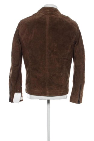 Geacă de piele pentru bărbati Angelo Litrico, Mărime S, Culoare Maro, Preț 522,21 Lei