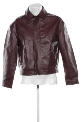 Férfi bőrdzseki Bershka, Méret XL, Szín Piros, Ár 20 259 Ft