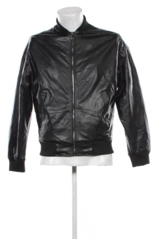 Męska skórzana kurtka Piazza Italia, Rozmiar S, Kolor Czarny, Cena 131,99 zł
