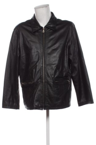 Geacă de piele pentru bărbati Unbranded, Mărime XL, Culoare Negru, Preț 240,99 Lei