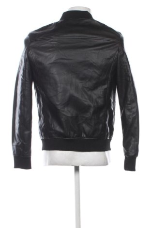 Geacă de piele pentru bărbati Unbranded, Mărime M, Culoare Negru, Preț 154,99 Lei