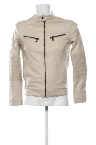Męska skórzana kurtka Unbranded, Rozmiar S, Kolor Beżowy, Cena 134,25 zł