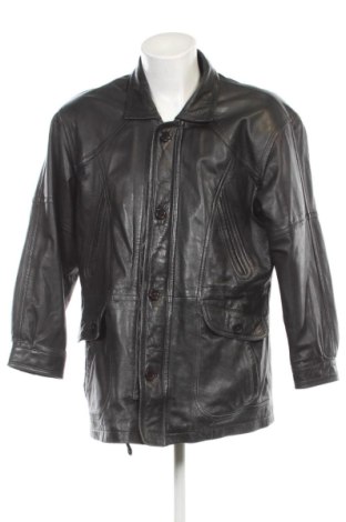 Мъжко кожено яке Unbranded, Размер M, Цвят Черен, Цена 54,71 €