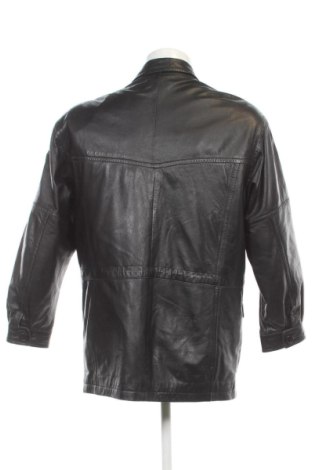 Мъжко кожено яке Unbranded, Размер M, Цвят Черен, Цена 54,71 €