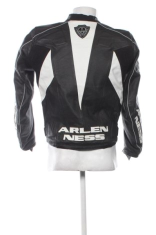 Geacă de piele pentru bărbati Unbranded, Mărime M, Culoare Negru, Preț 339,99 Lei