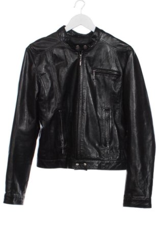 Geacă de piele pentru bărbati Unbranded, Mărime XS, Culoare Negru, Preț 224,35 Lei