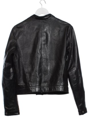 Geacă de piele pentru bărbati Unbranded, Mărime XS, Culoare Negru, Preț 224,35 Lei