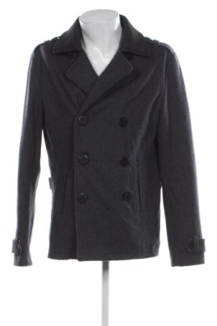 Palton de bărbați Bershka, Mărime XL, Culoare Gri, Preț 339,99 Lei