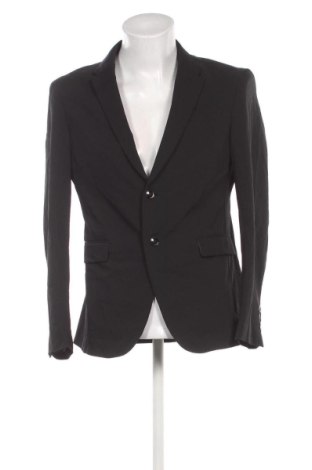 Мъжко сако Zara, Размер L, Цвят Черен, Цена 28,63 €