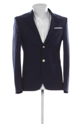 Ανδρικό σακάκι Zara, Μέγεθος M, Χρώμα Μπλέ, Τιμή 33,99 €