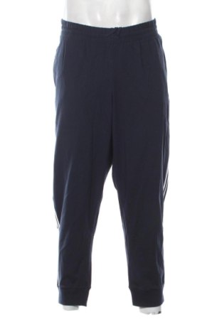 Pantaloni trening de bărbați Adidas, Mărime XL, Culoare Albastru, Preț 229,60 Lei