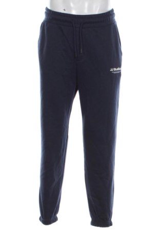 Pantaloni trening de bărbați Jack & Jones, Mărime M, Culoare Albastru, Preț 207,99 Lei