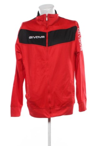 Herren Sportoberteil Givova, Größe 3XL, Farbe Rot, Preis 35,15 €