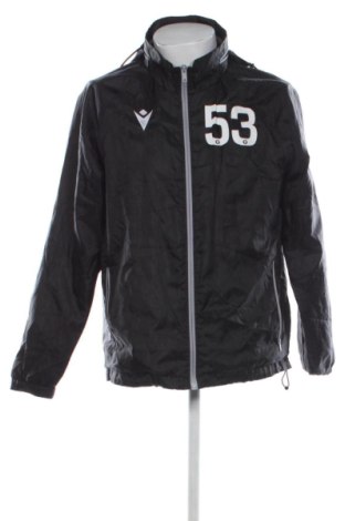 Herren Sportoberteil Macron, Größe M, Farbe Schwarz, Preis 27,99 €